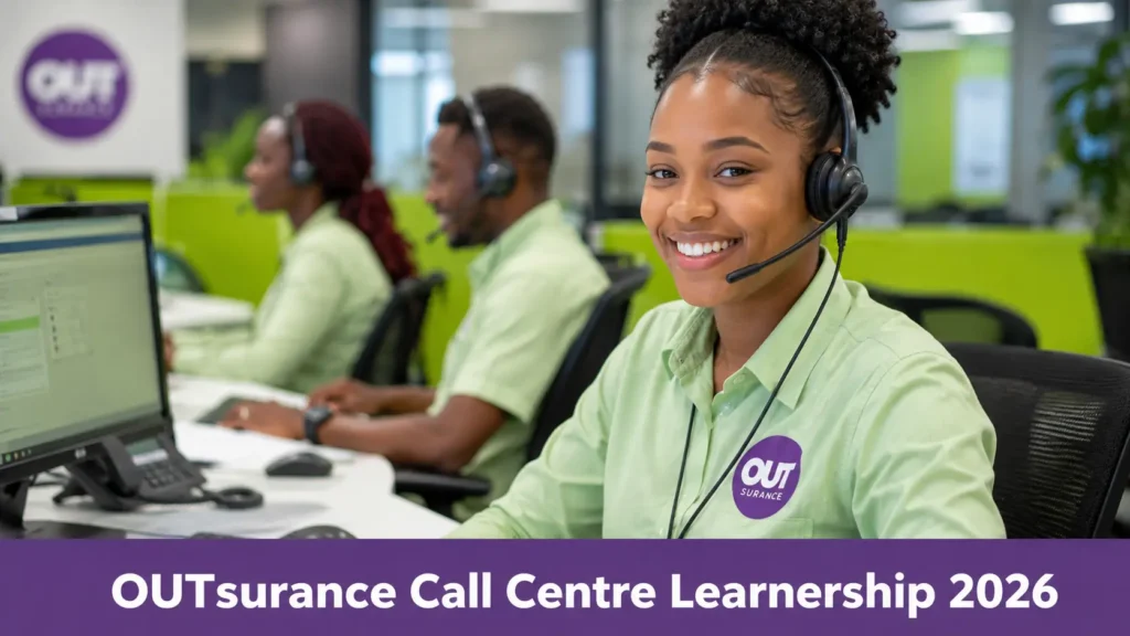 OUTsurance Call Centre Learnership 2026 in Centurion