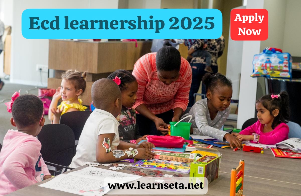 Ecd Learnership 2025 applications