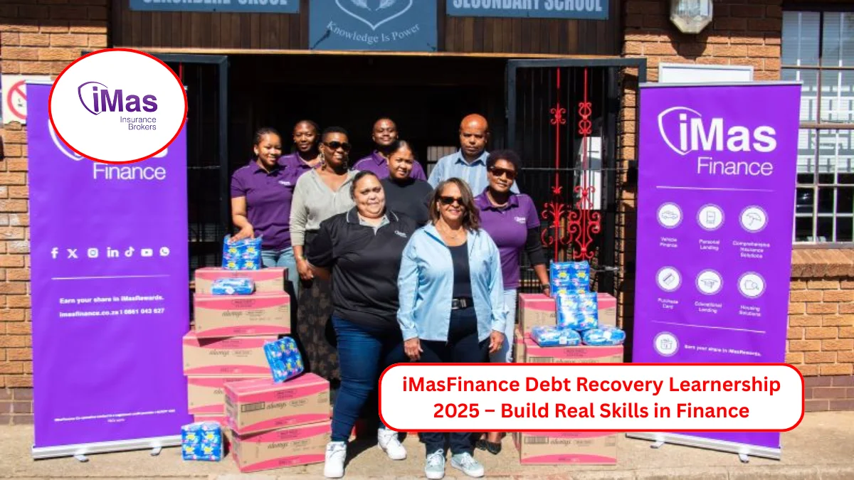 iMasFinance Debt Recovery Learnership 2025/26 applications