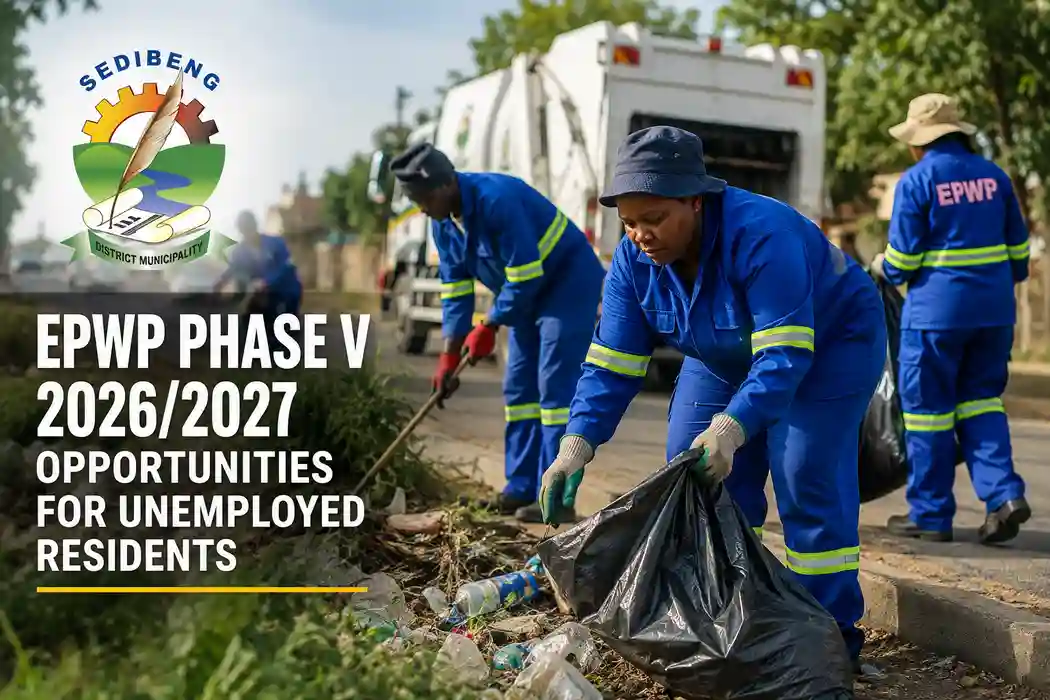 Sedibeng EPWP Phase V 2026/2027